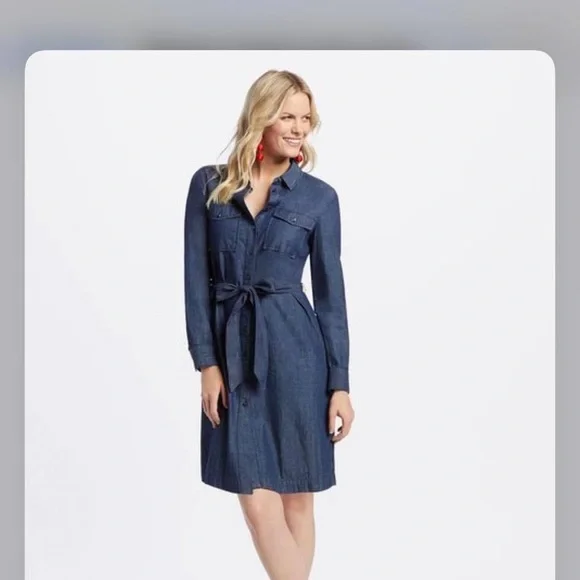 Draper James | Dresses | Draper James Denim Dress | Poshmark